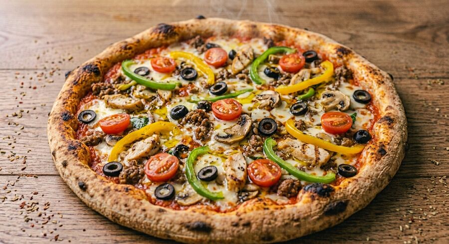 JD's Italian Pizza fresh out of the oven