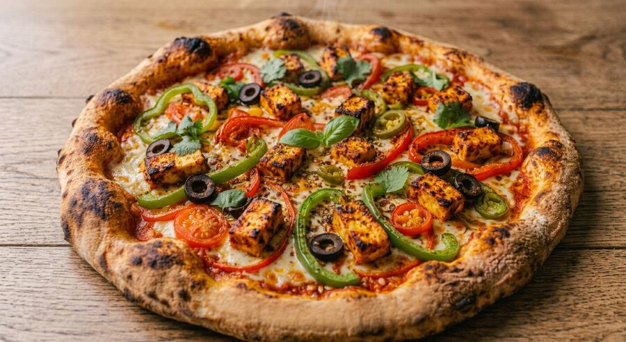 Tandoori Paneer Pizza